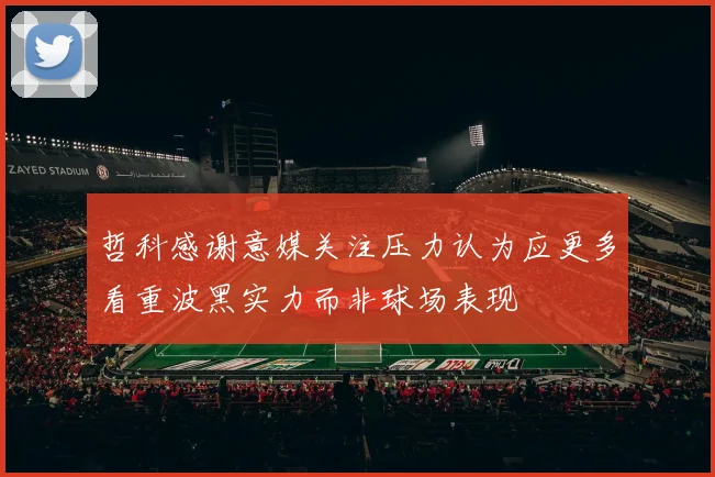 哲科感谢意媒关注压力认为应更多看重波黑实力而非球场表现